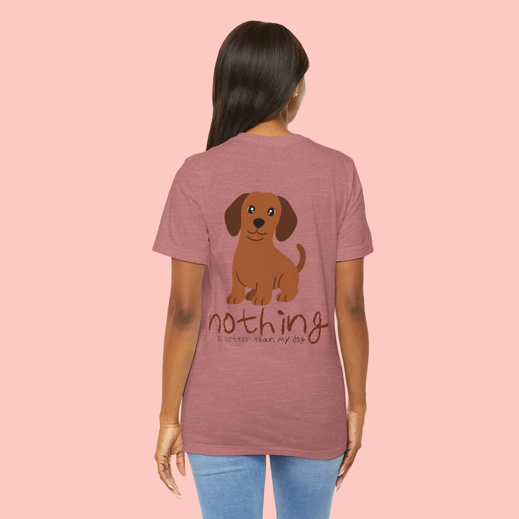 Dachshund Dog Tee — “Nothing Is Sweeter Than My Dog” Graphic T-Shirt