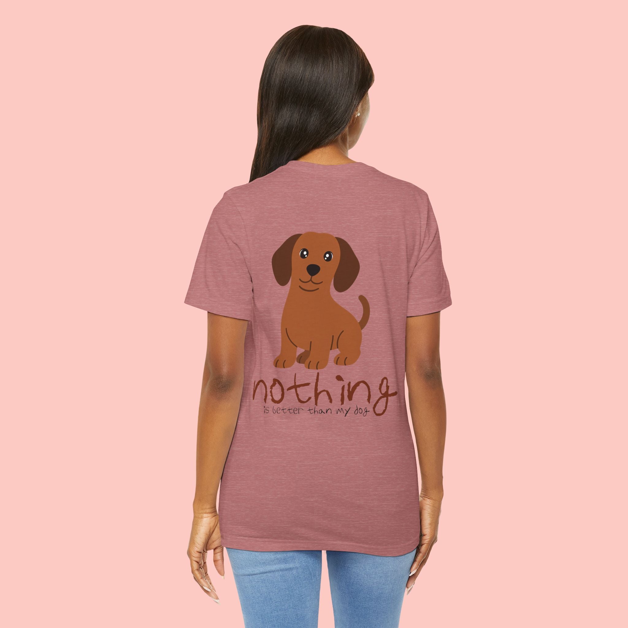 Dachshund Dog Tee — “Nothing Is Sweeter Than My Dog” Graphic T-Shirt