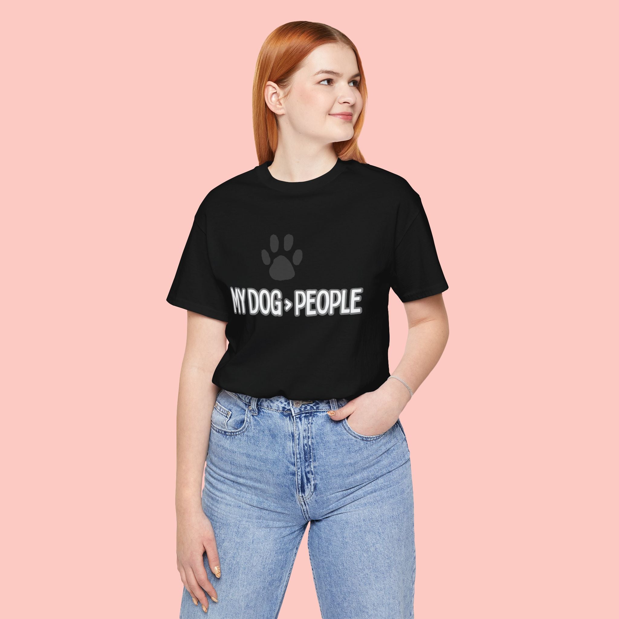 My Dog People T-Shirt — Dog Paw Graphic Tee for Dog Lovers