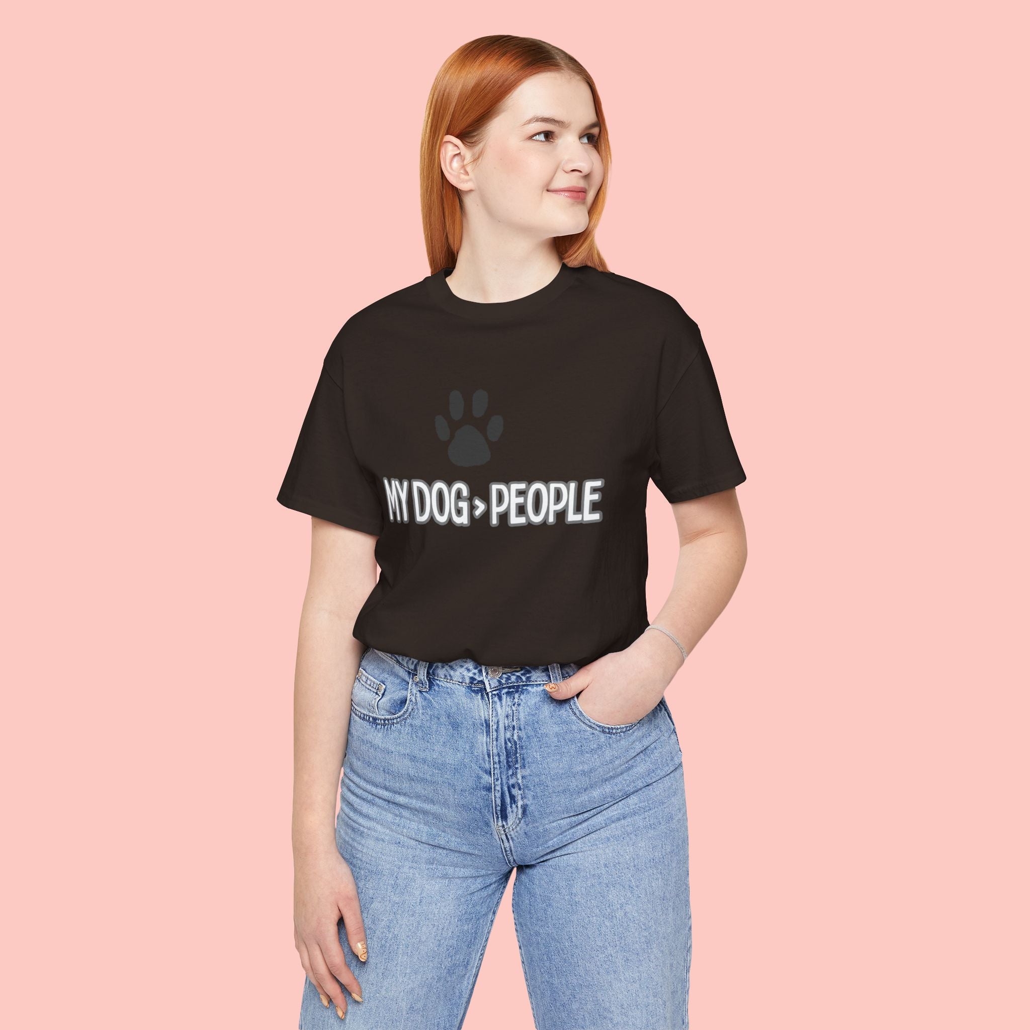 My Dog People T-Shirt — Dog Paw Graphic Tee for Dog Lovers