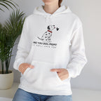 Dog Mom Hoodie — 'Are You Dog Mom?' Cute Dalmatian Graphic Pullover