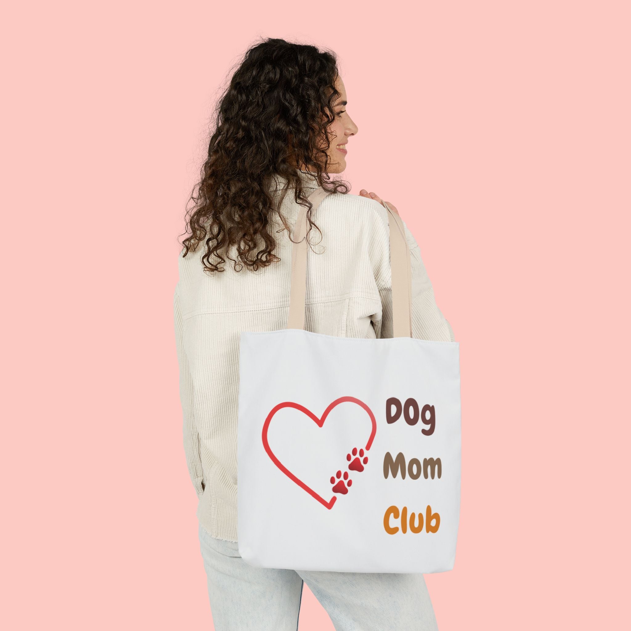 Dog Mom Club Tote Bag
