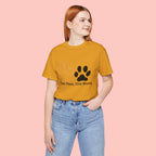 Two Paws, One Mom T-Shirt – Cute Dog Mom Paw Print Tee