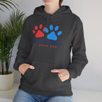 Dog Mom Hoodie – “I Am Not Single I Have Dog” Paw Print Hoodie
