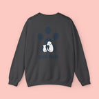 Dog Mom Crewneck Sweatshirt — Paw Print Graphic Cozy Pullover