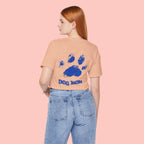Dog Mom Paw Print T-Shirt