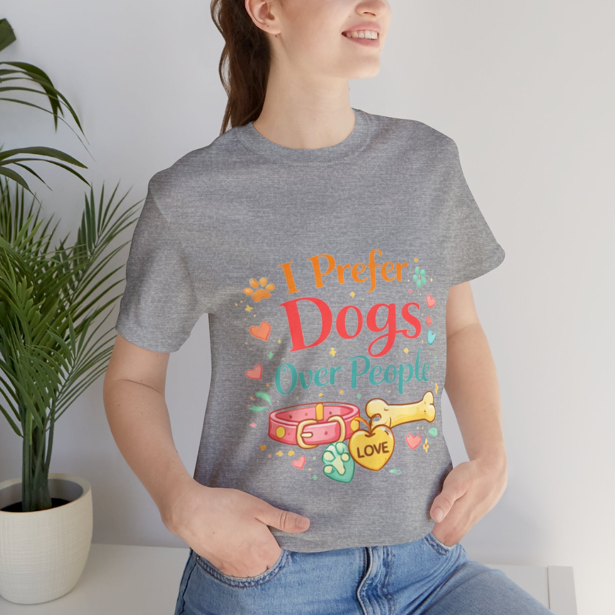 I Prefer Dogs Over People T-Shirt