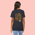 Dog Mom T-Shirt — Cute Paw & Bone Graphic Tee for Pet Lovers