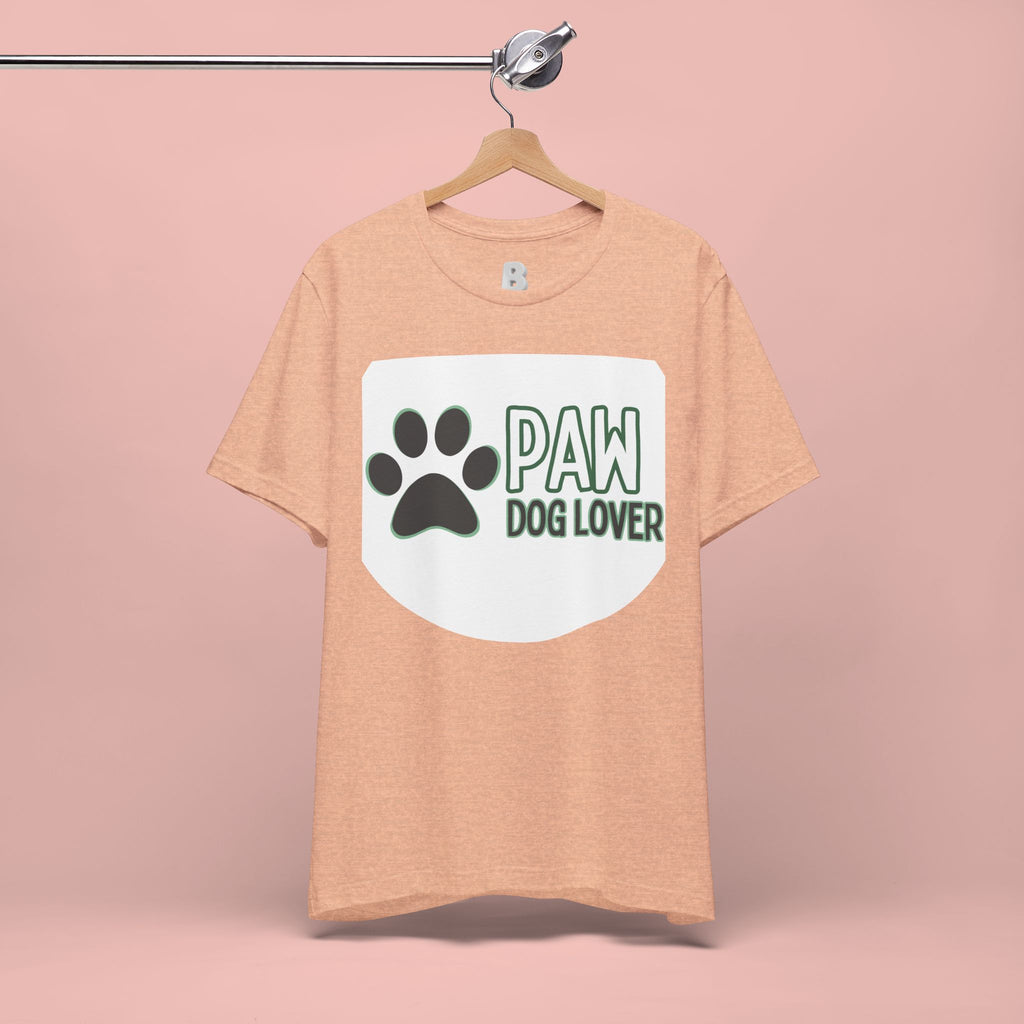 Paw Dog Lover T-Shirt — Cute Paw Print Tee for Dog Owners