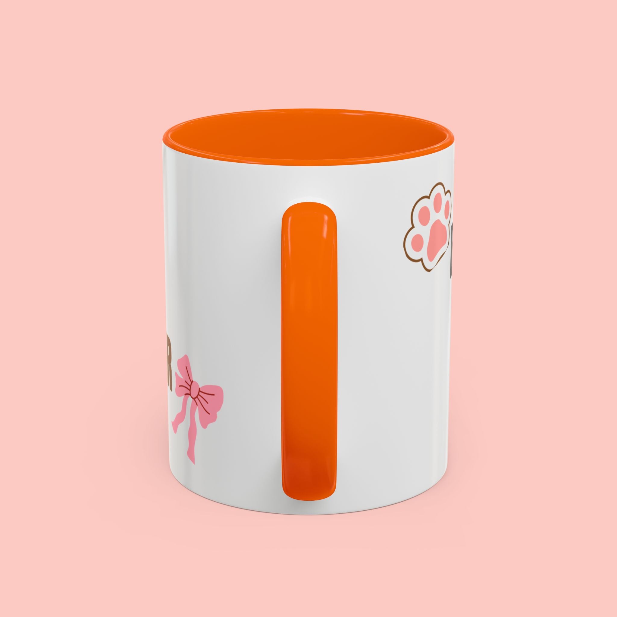 Dog Mom Coffee Mug — Best Dog Mom Ever Accent Ceramic Mug (11oz & 15oz)