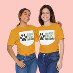 Paw Dog Lover T-Shirt — Cute Paw Print Tee for Dog Owners