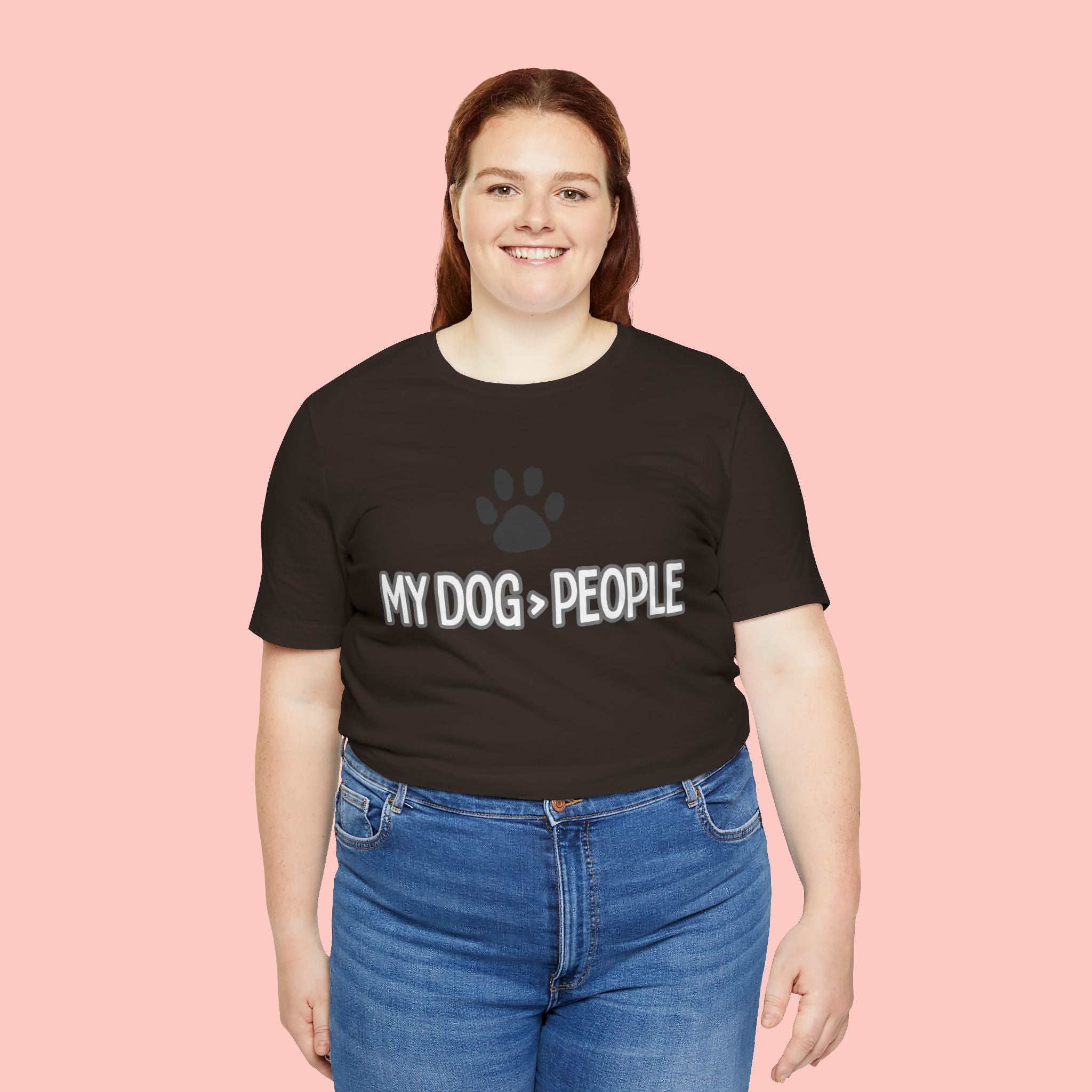 My Dog People T-Shirt — Dog Paw Graphic Tee for Dog Lovers