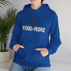 My Dog People Hoodie — Paw Print Graphic Dog Lover Sweatshirt