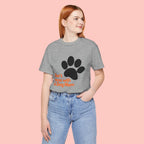 Don’t Mess With A Dog Mom T-Shirt — Paw Print Tee for Dog Lovers