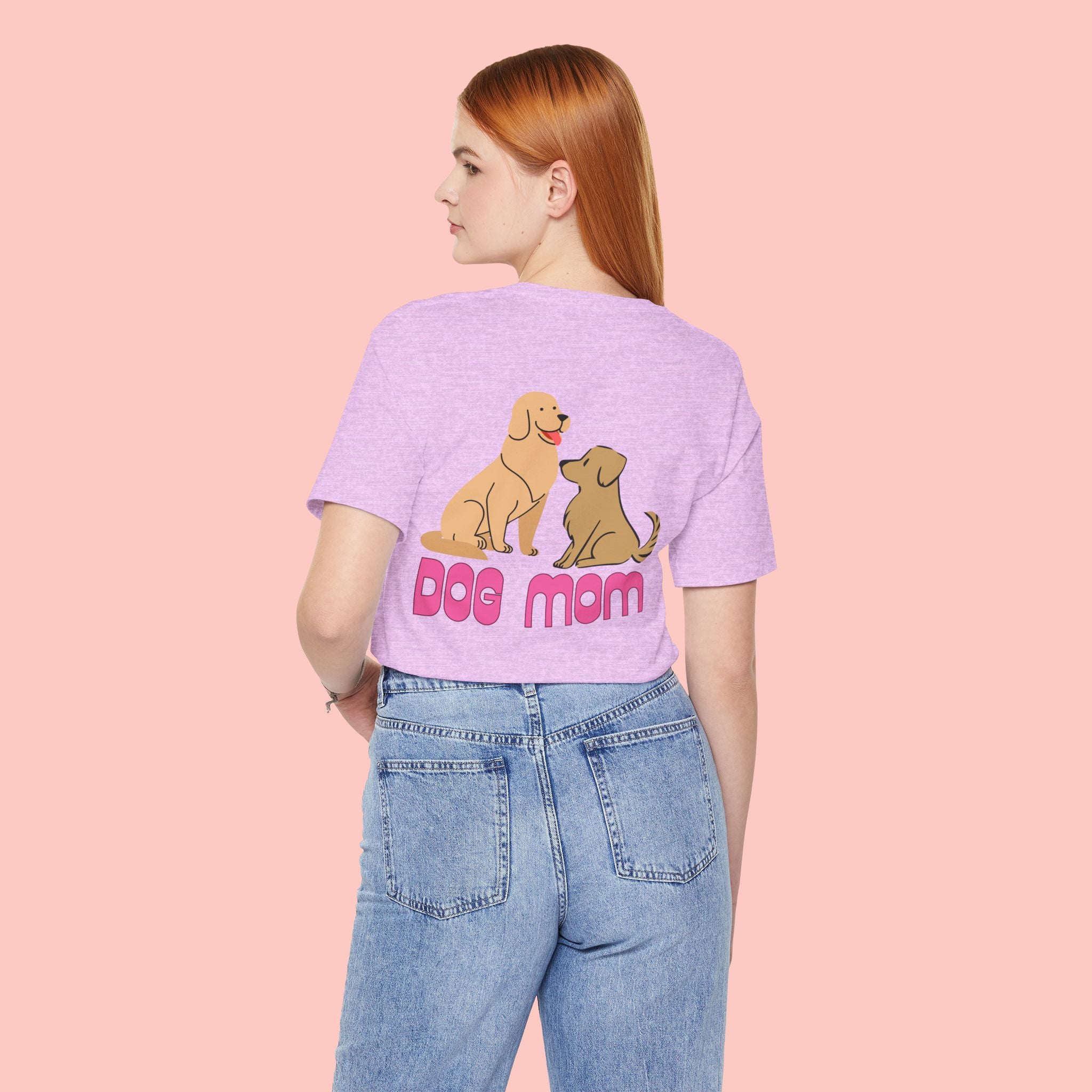 Dog Mom T‑Shirt — Cute Cartoon Dogs Graphic Tee for Pet Moms