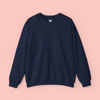 Dog Mom Crewneck Sweatshirt — Pink Minimalist Dog Outline