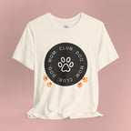 Dog Mom Club T-Shirt — Paw Print Graphic Tee for Pet Lovers
