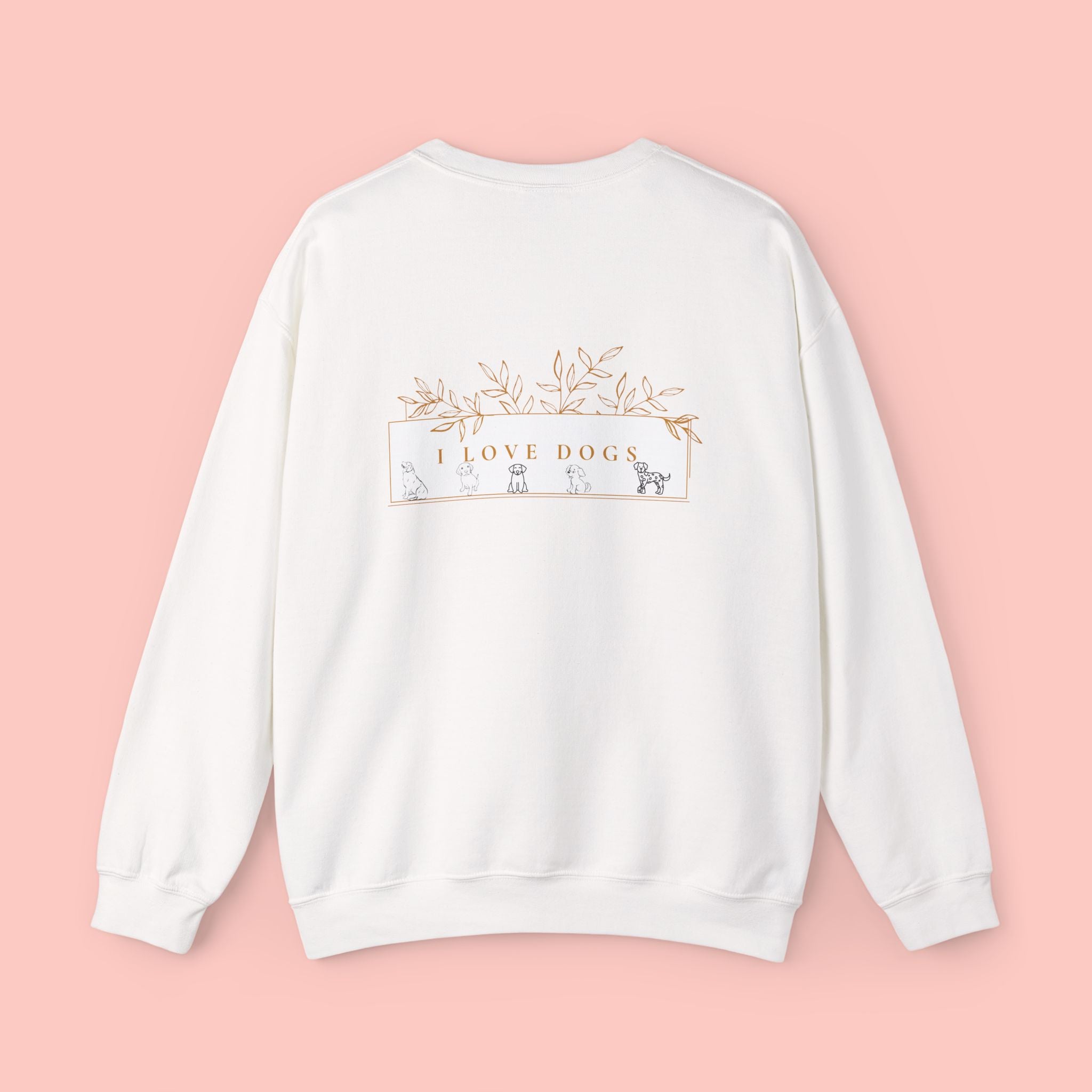 I Love Dogs Crewneck Sweatshirt