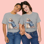 Cuddles Over Everything Tee — Boy Hugging Dog Animal Lover T-Shirt