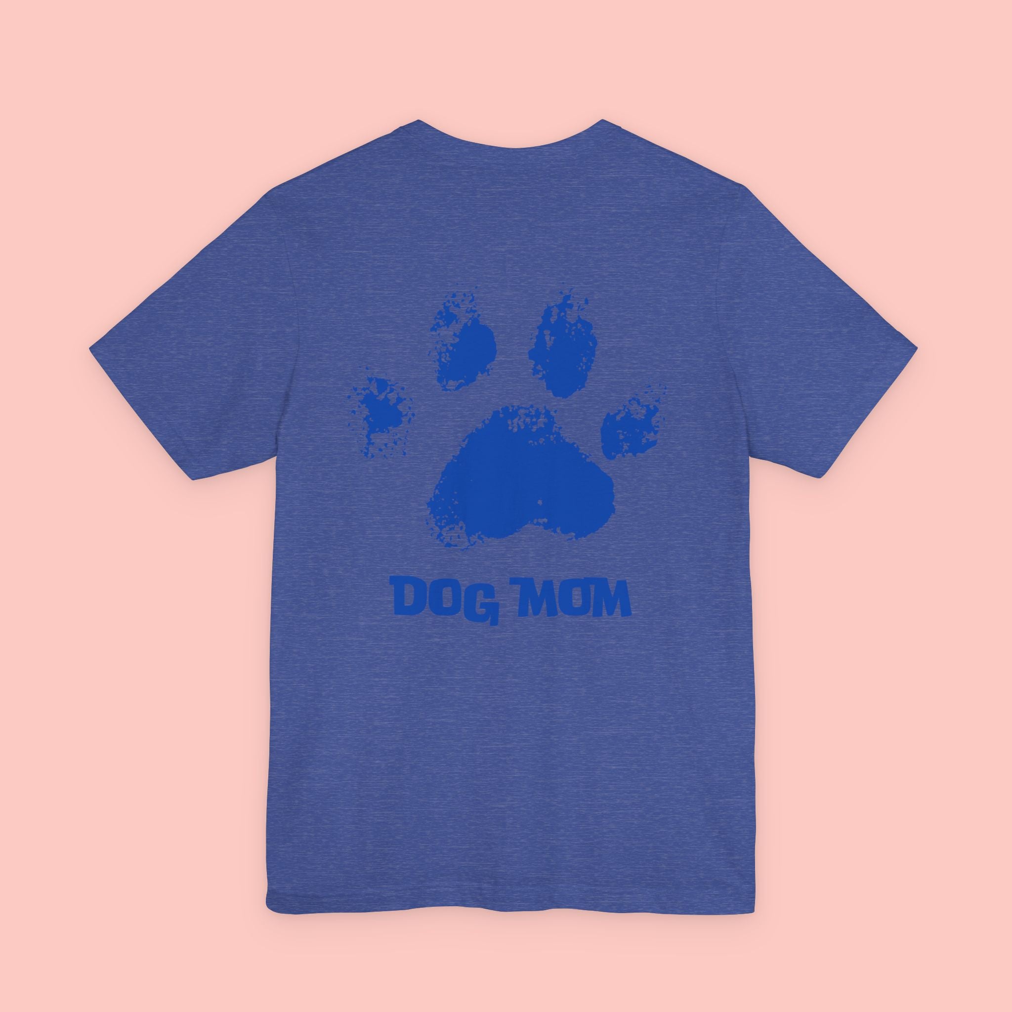 Dog Mom Paw Print T-Shirt