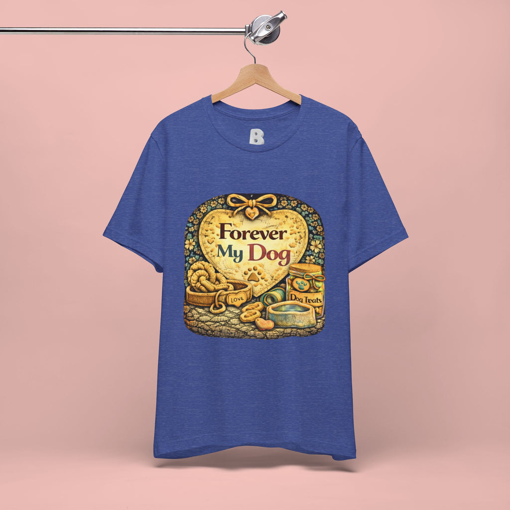 Dog T-Shirt — "Forever My Dog" Vintage Pet Lovers Tee