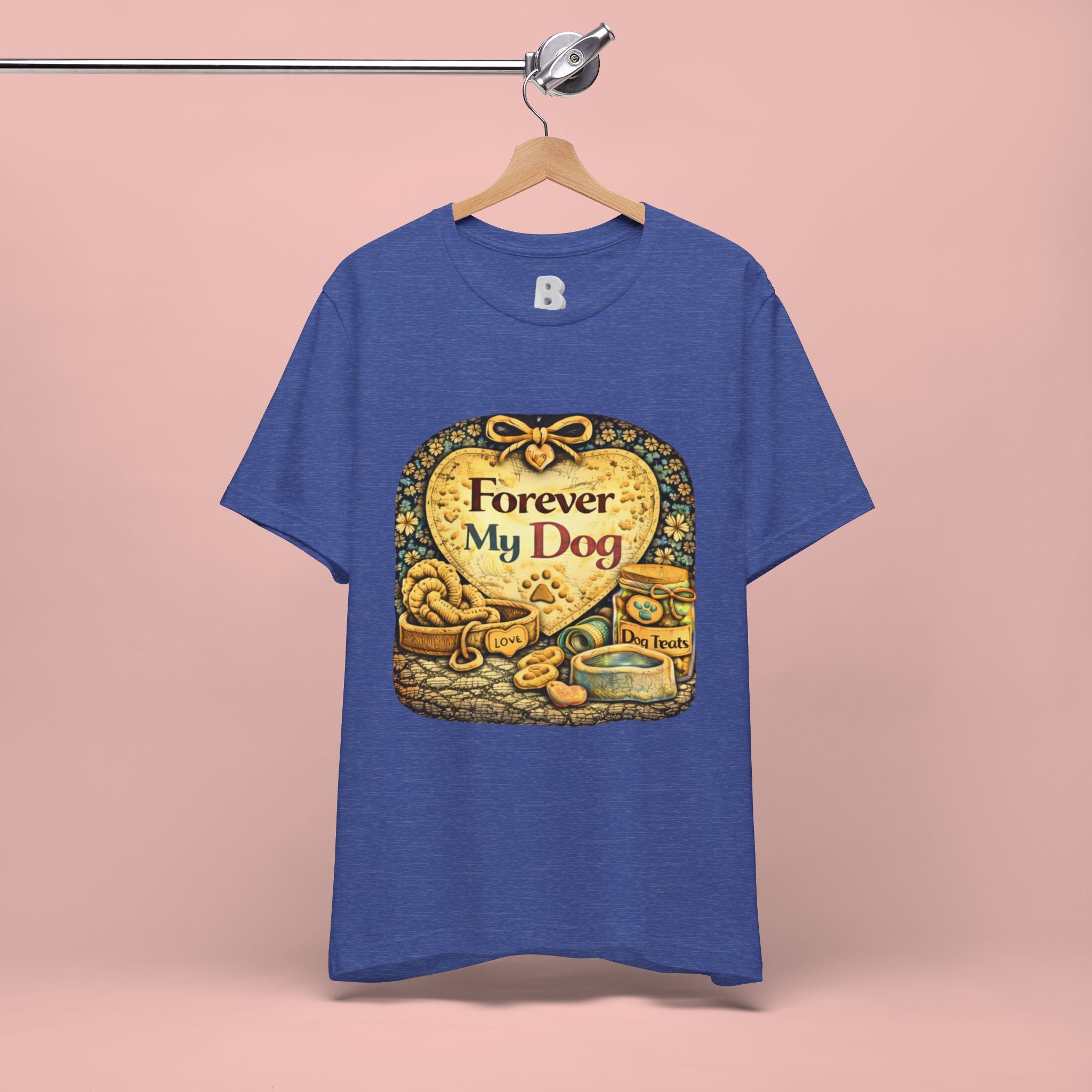 Dog T-Shirt — "Forever My Dog" Vintage Pet Lovers Tee