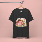 Dog Mom T-Shirt — Cute Floral Puppy Tee for Dog Lovers