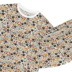 Women's Dog Paw & Bones Pajama Set — 'Woof' Short Sleepwear