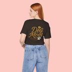 Dog Mom T-Shirt — Cute Paw & Bone Graphic Tee for Pet Lovers