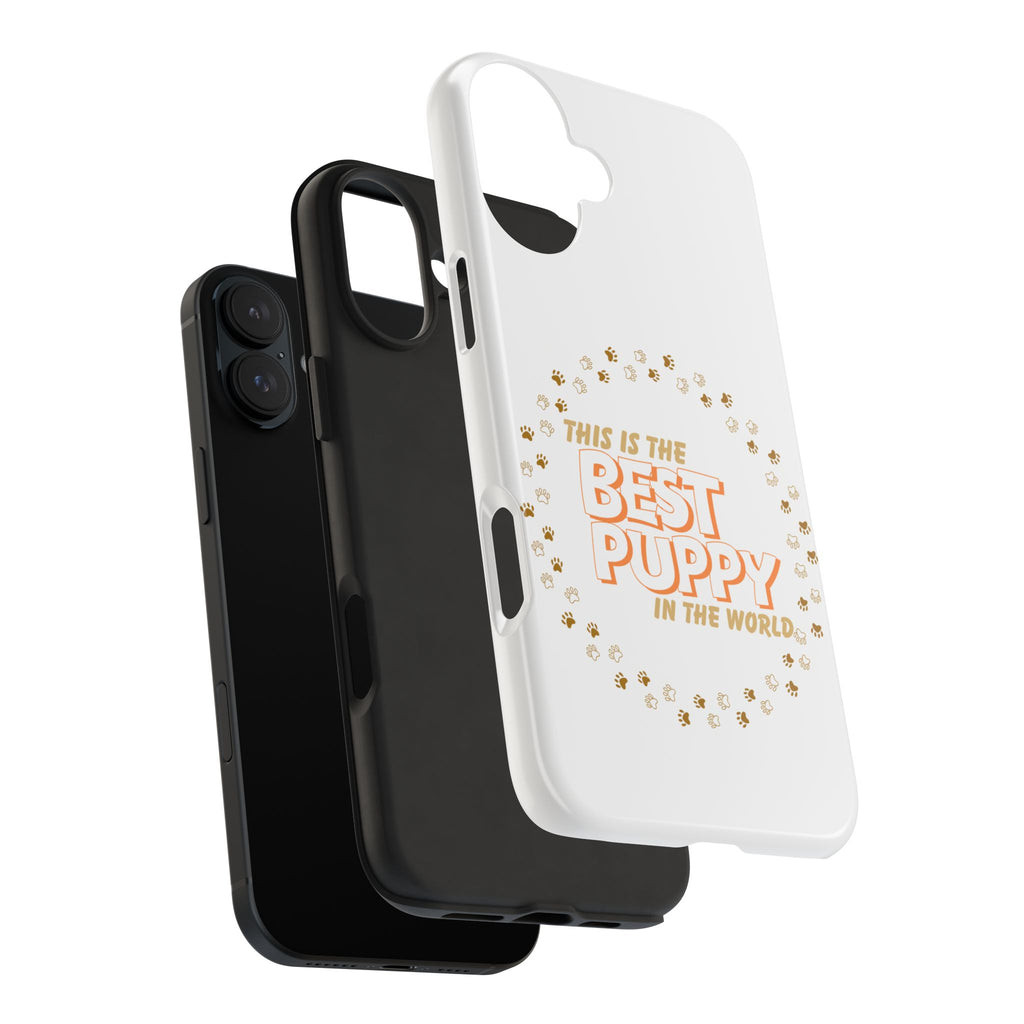 Best Puppy Phone Case — Cute Paw Print Tough Phone Case