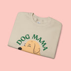 Dog Mama Crewneck Sweatshirt – Cute Golden Retriever Design