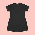 Proud Dog Mom T-Shirt Dress — Cute Paw Print Dog Mom Dress