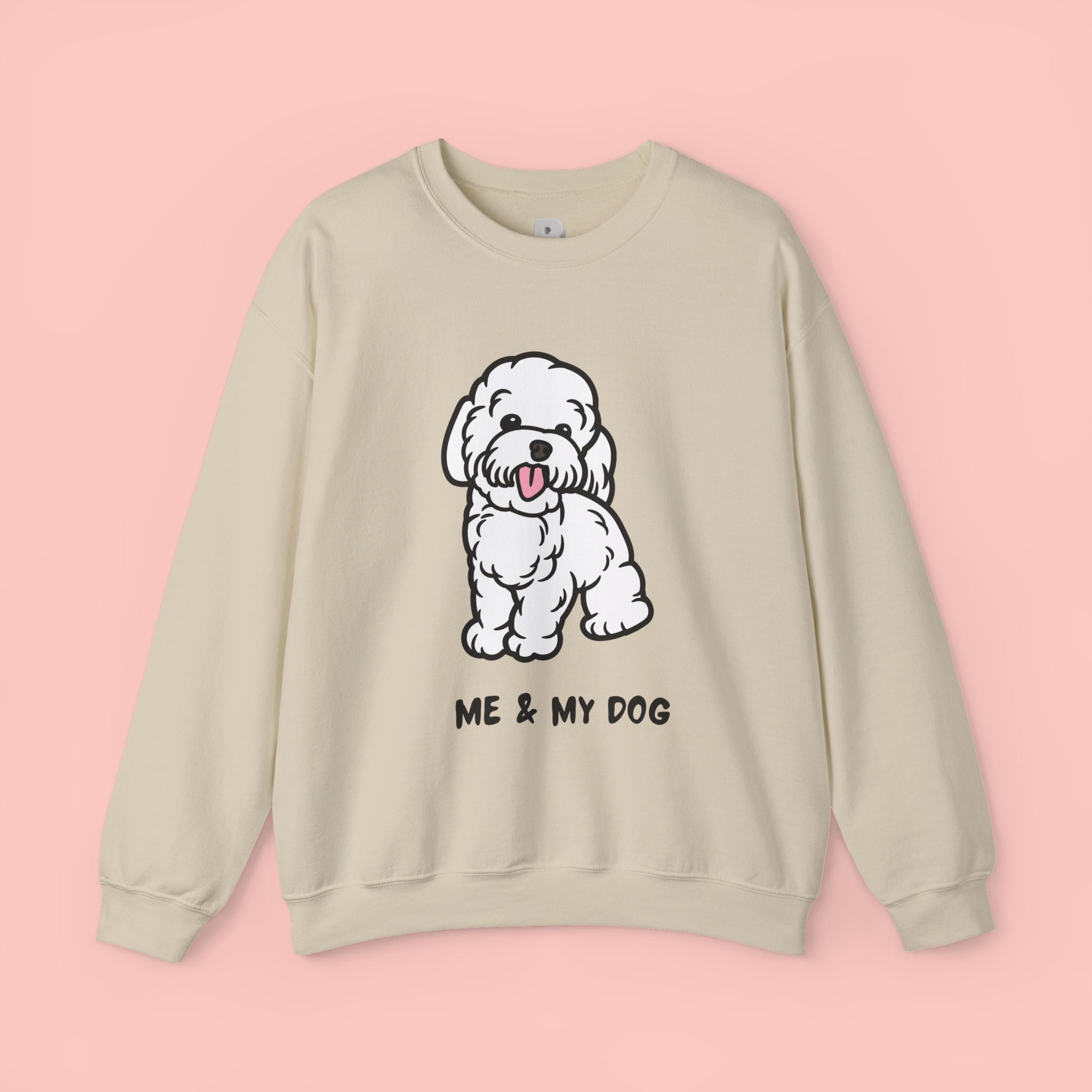 Me & My Dog Cute Doodle Crewneck Sweatshirt