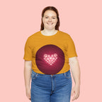 Paw Print Heart T‑Shirt — Cute Pet Lover Tee