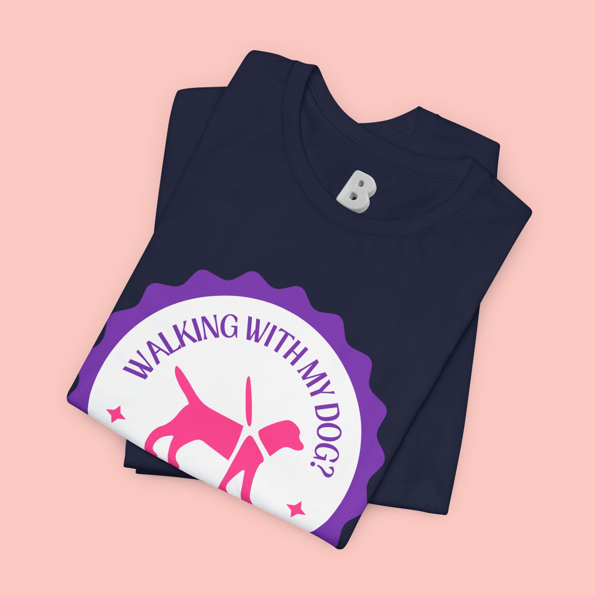 Walking With My Dogs T‑Shirt — "Can't Say No" Dog Lover Tee