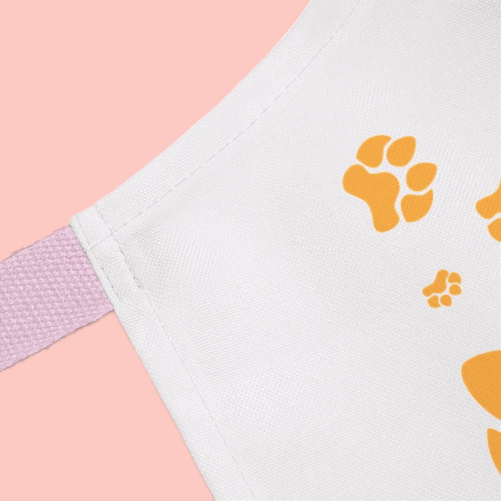 Dog Mom Apron – “Pure Flavor Pure Dog Mom” Paw-Print Kitchen Apron