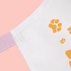 Dog Mom Apron – “Pure Flavor Pure Dog Mom” Paw-Print Kitchen Apron