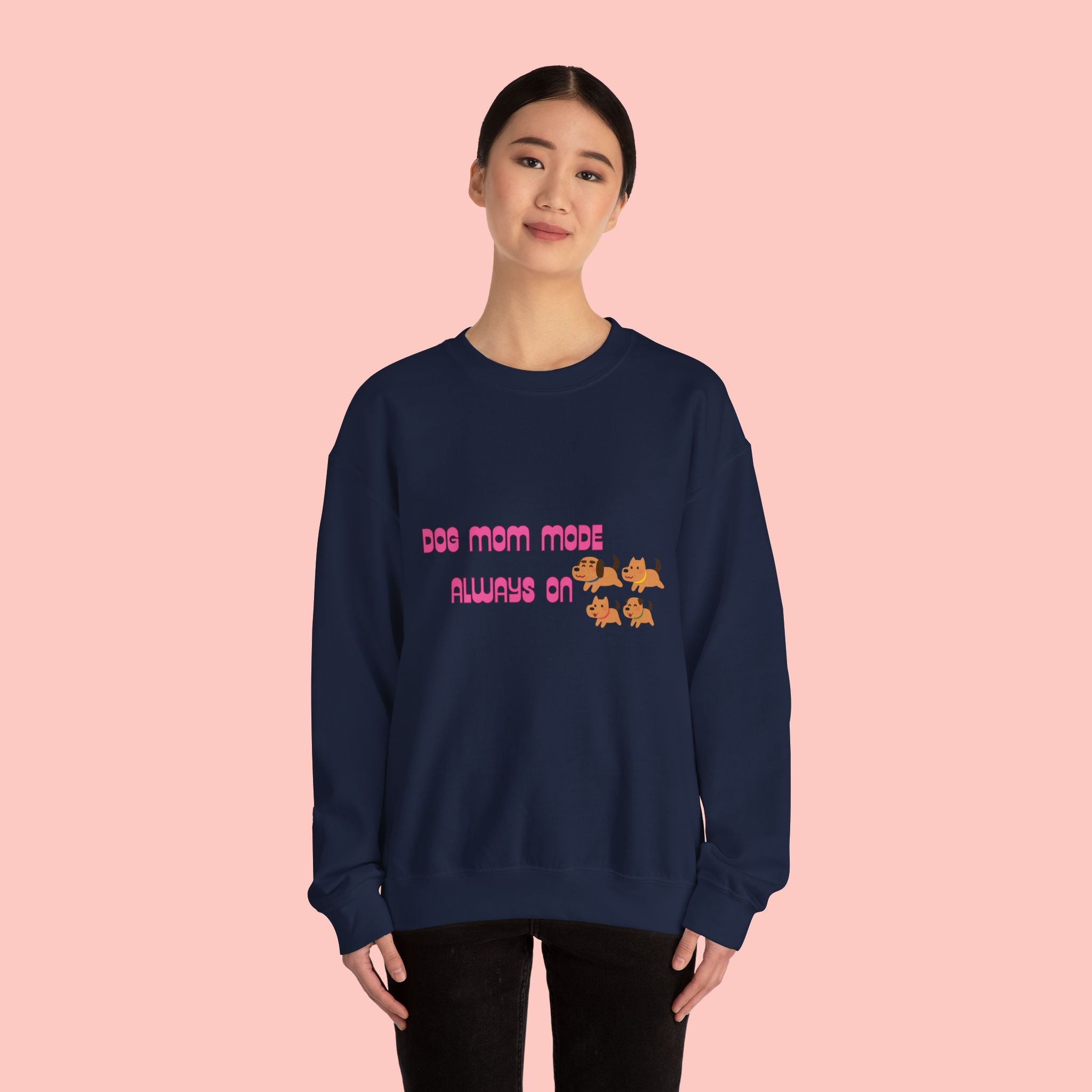 Dog Mom Made — Crewneck Sweatshirt