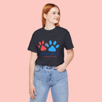 I Am Not Single I Have Dog T-Shirt — Cute Paw Print Dog Lover Tee