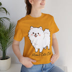 Cute Fluffy Pomeranian Tee — "Mom's Cute Child" Dog T-Shirt