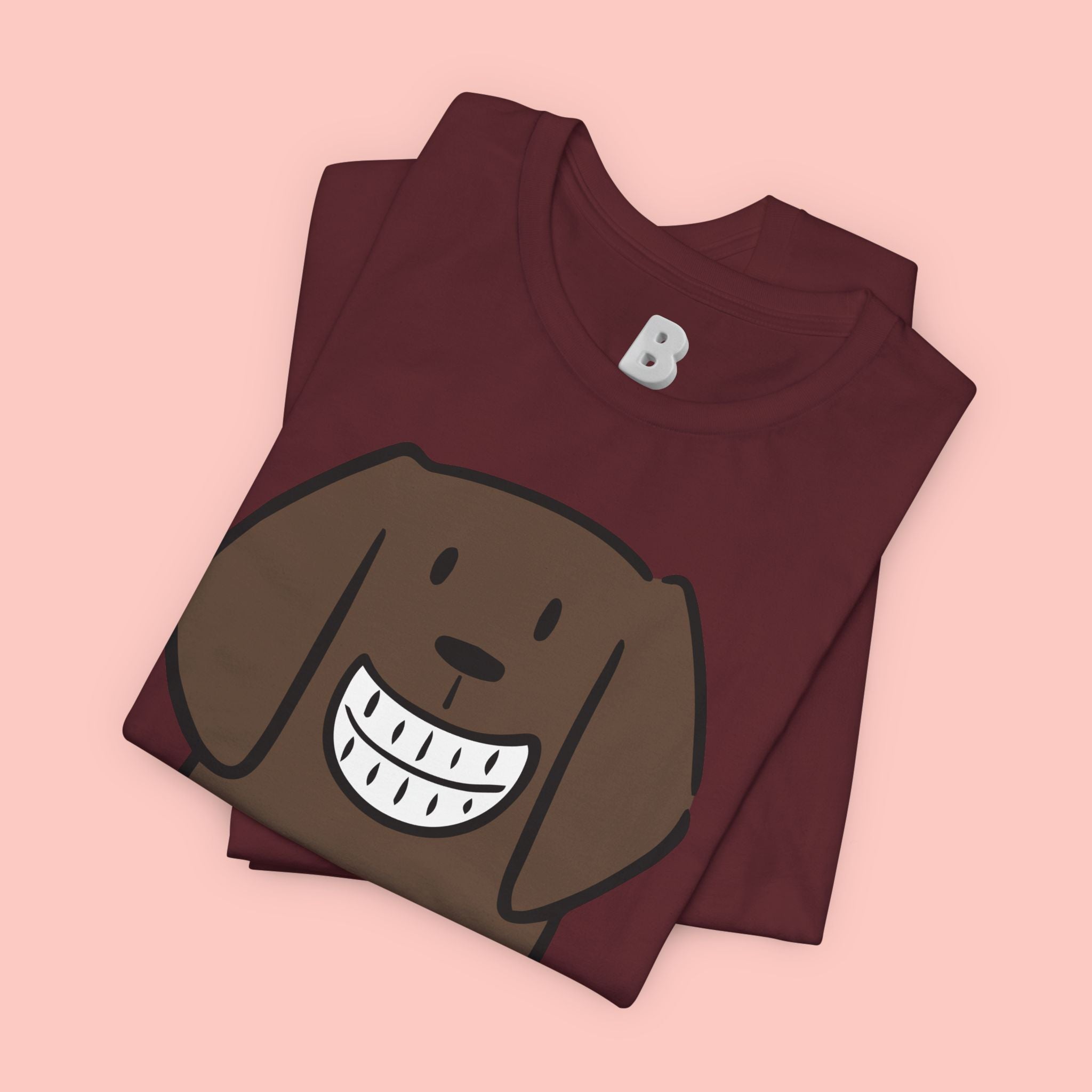Dog Mother Wine Lover T-Shirt — Cute Cartoon Dog Graphic Tee