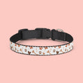 Paw Print Clip-On Pet Collar – Adjustable Dog & Cat Collar