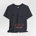 Lovely Dog Mom T-Shirt — Vintage Sketch Dog Graphic Tee