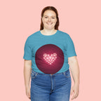 Paw Print Heart T‑Shirt — Cute Pet Lover Tee