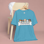 Dog Lover T‑Shirt — "United By Bones" Cute Cartoon Dogs Tee