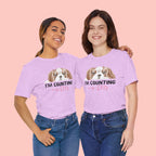 I'm Counting on My Dog T-Shirt — Cute Cavalier Dog Graphic Tee for Dog Lovers