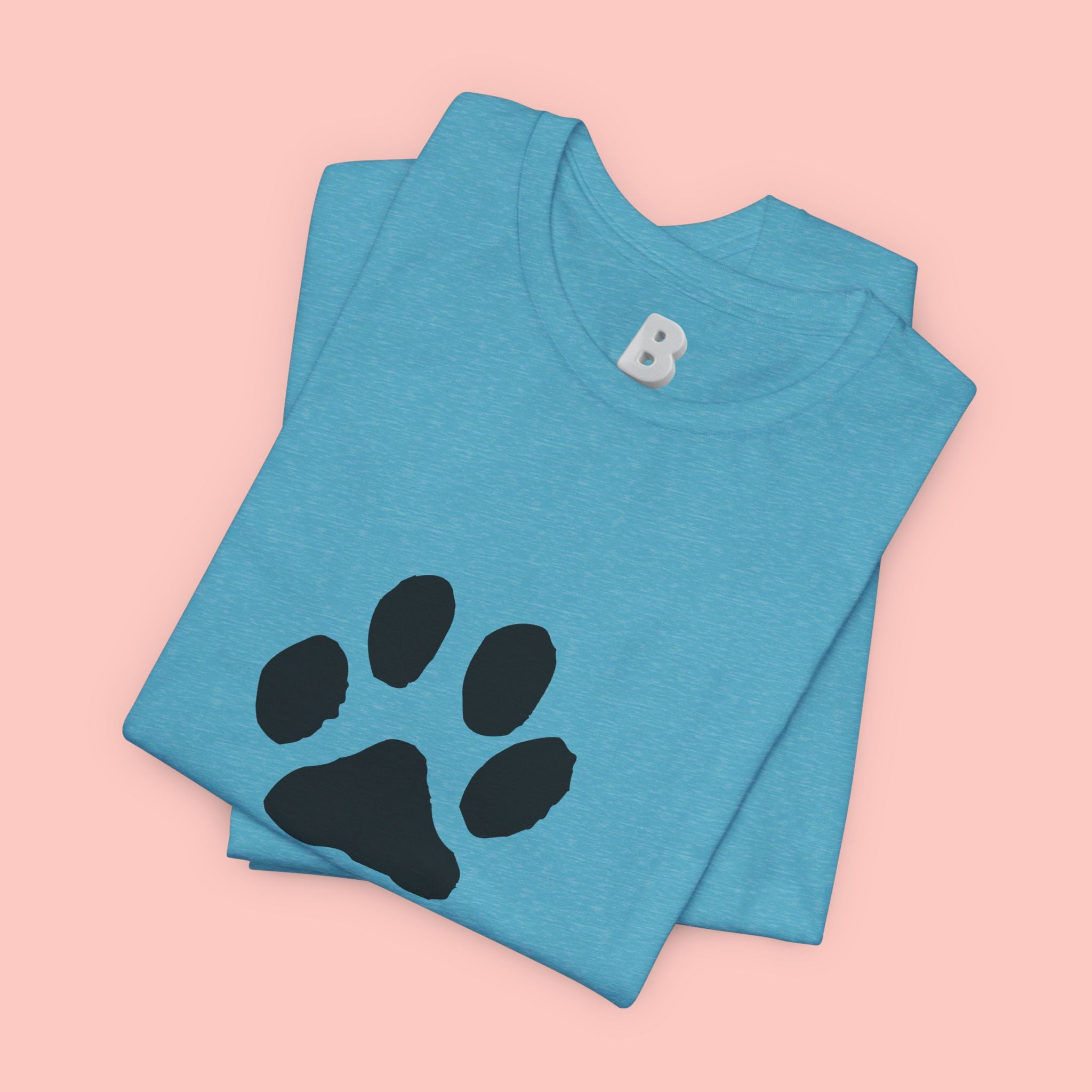 Paw Is My Favourite T‑Shirt — Dog Lover Paw Print Tee