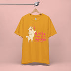Dog Mom T-Shirt — "It Isn’t a Dog, It Is My Child" Cute Golden Retriever Tee