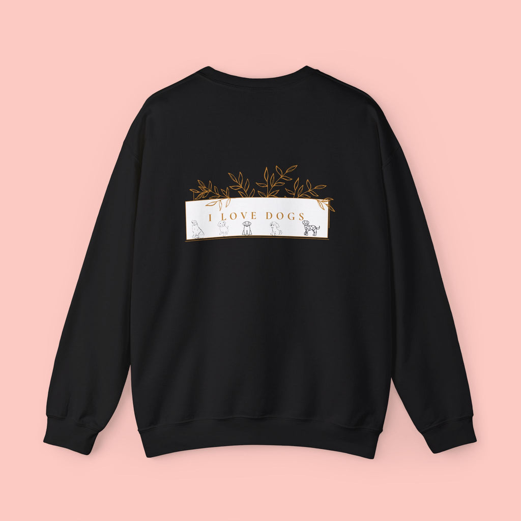 I Love Dogs Crewneck Sweatshirt
