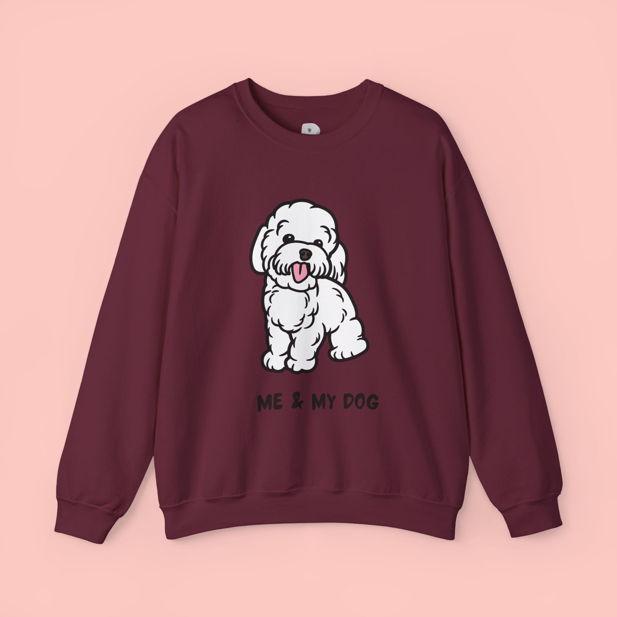 Me & My Dog Cute Doodle Crewneck Sweatshirt